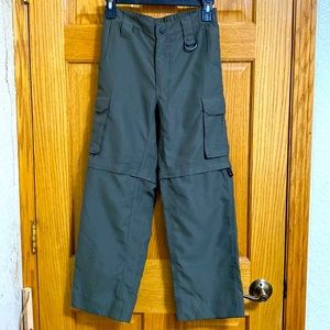 Boy Scouts of America Green Uniform Switchbacks size M like new, lightweight.